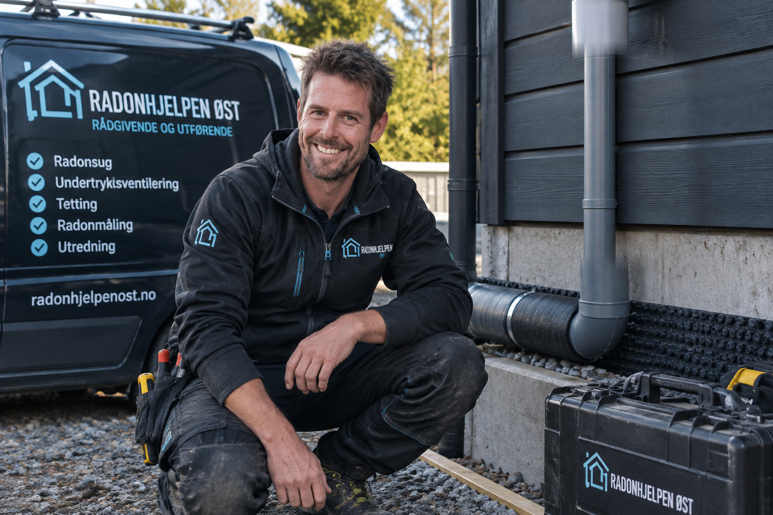 Eirik fra Radonhjelpen Øst